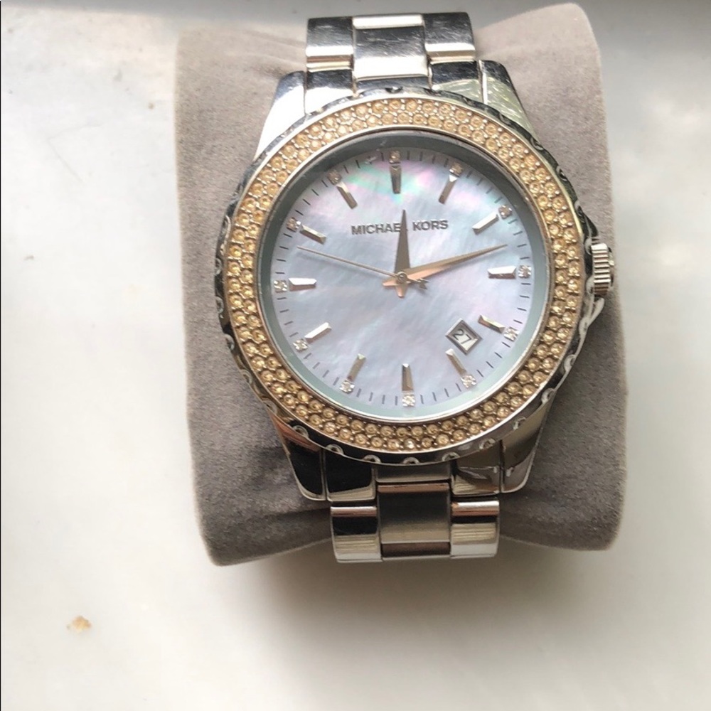 Michae Kors Mother of pearl watch